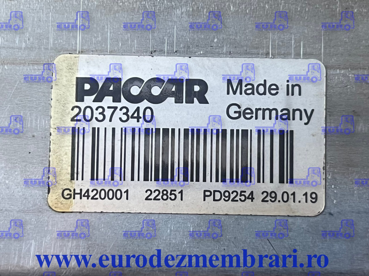 EGR DAF MX11 2037340, 2414484 - Enfriador EGR para Camión: foto 3 EGR DAF MX11 2037340, 2414484 - Enfriador EGR para Camión: foto 3