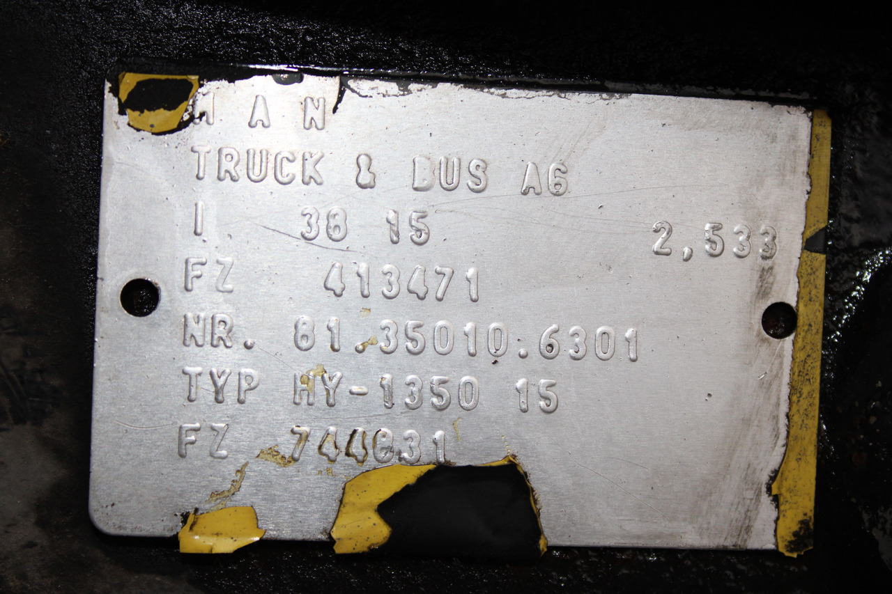 GRUP DIFERENTIAL MAN TGX R=38:15 HY-1350 15 81.35010.6301 - Diferencial para Camión: foto 3 GRUP DIFERENTIAL MAN TGX R=38:15 HY-1350 15 81.35010.6301 - Diferencial para Camión: foto 3