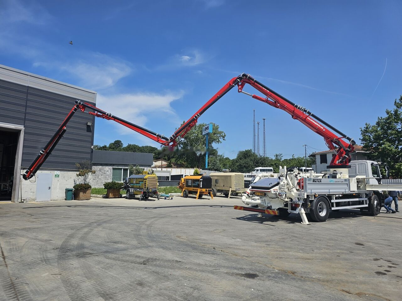 Bomba de hormigón nuevo DAF LF 310: foto 21