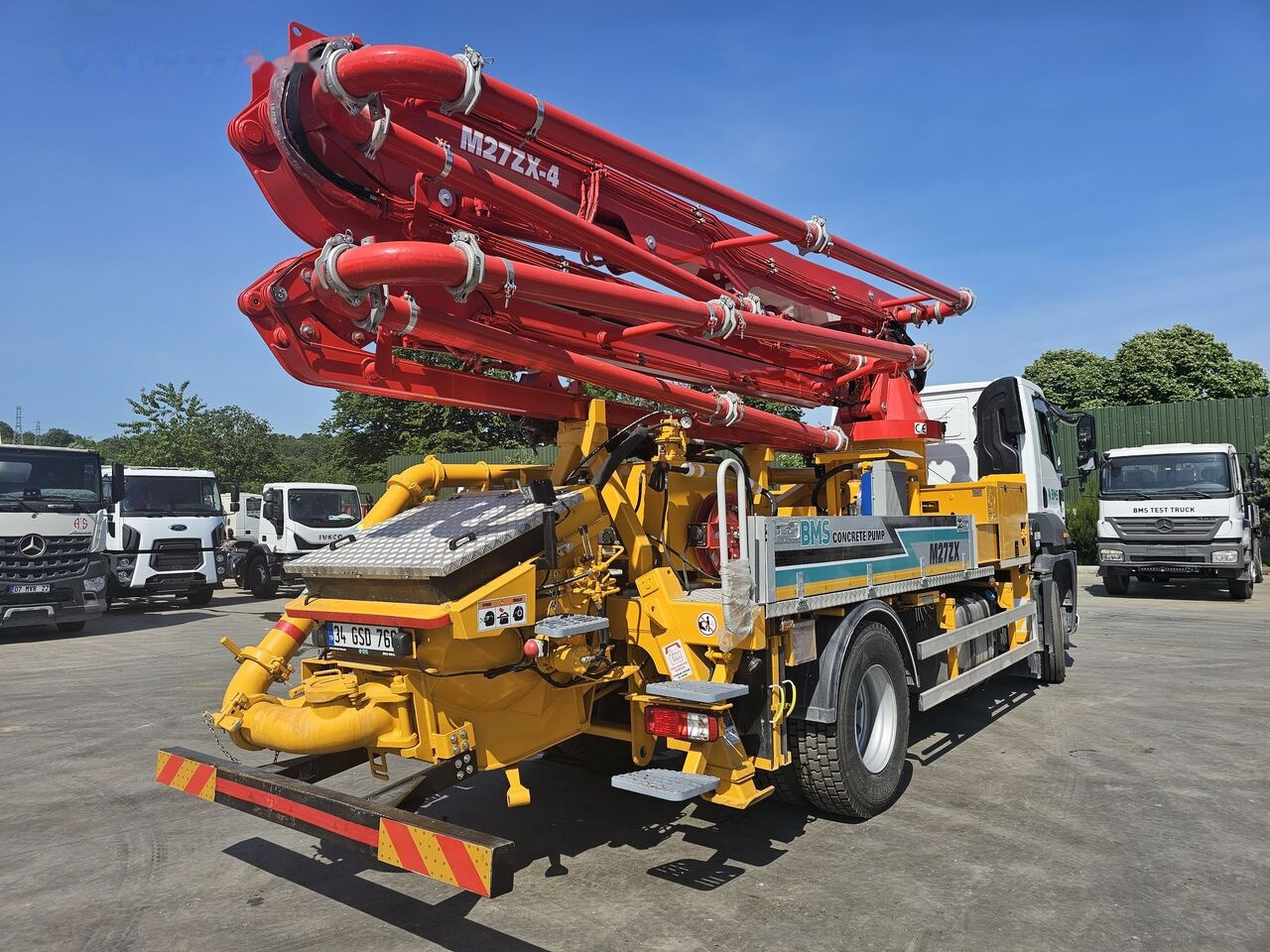 Bomba de hormigón nuevo DAF LF 310: foto 8