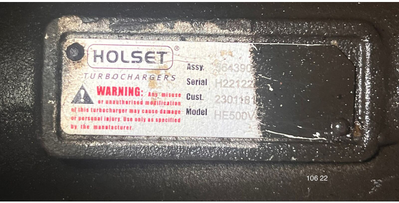 DAF - Turbocompresor: foto 3 DAF - Turbocompresor: foto 3