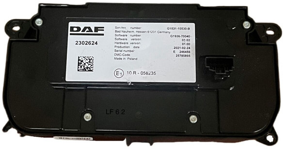 DAF - Salpicadero: foto 2 DAF - Salpicadero: foto 2