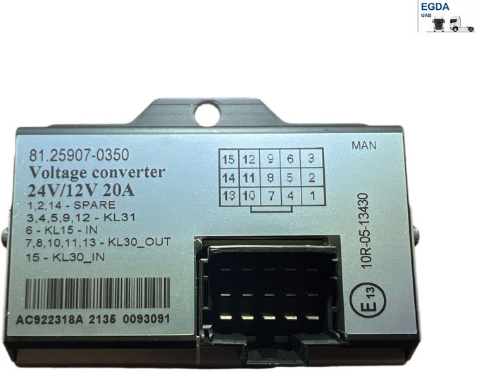 MAN - Unidad de control: foto 2 MAN - Unidad de control: foto 2