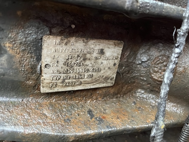 MAN TGX Typ 1350 - Eje posterior para Camión: foto 4 MAN TGX Typ 1350 - Eje posterior para Camión: foto 4