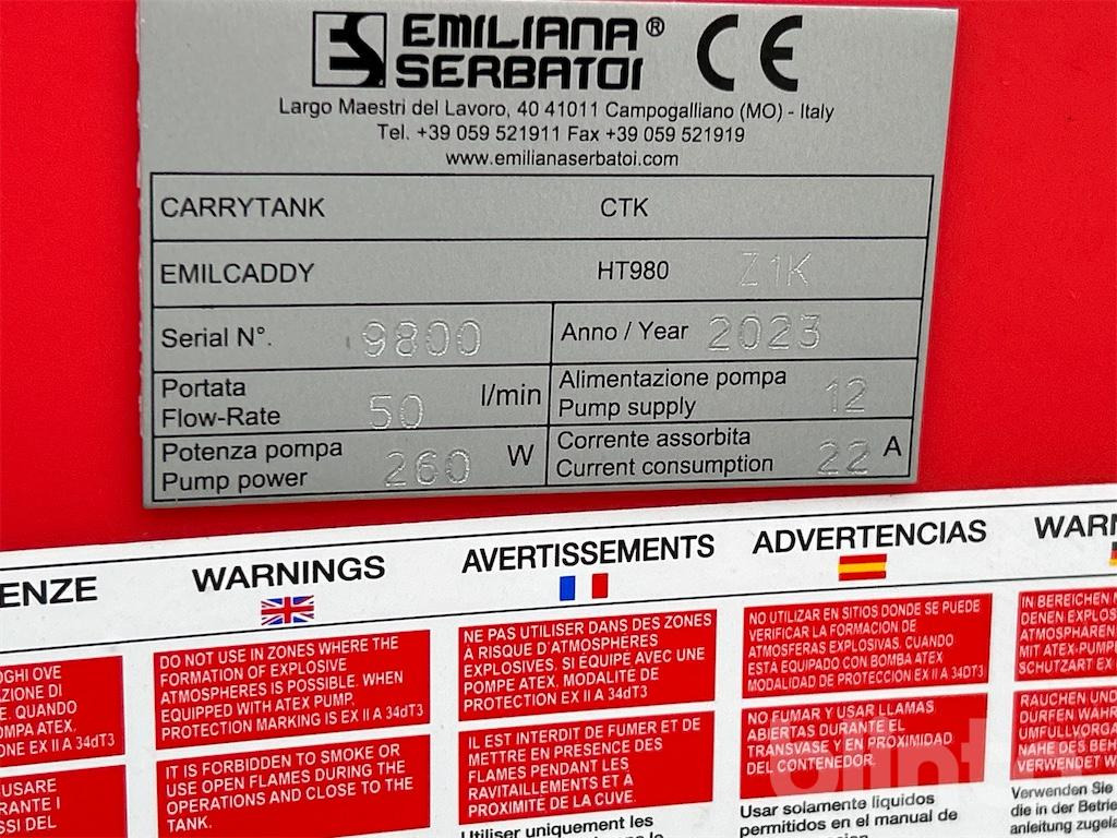 Emiliana Serbatoi H980 Z1K (2023) - Tanque de almacenamiento: foto 5 Emiliana Serbatoi H980 Z1K (2023) - Tanque de almacenamiento: foto 5