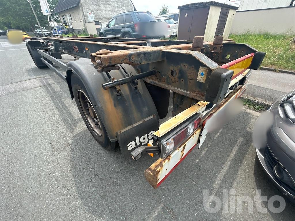 Krone AZ DB07L - Remolque portacontenedore/ Intercambiable: foto 1 Krone AZ DB07L - Remolque portacontenedore/ Intercambiable: foto 1