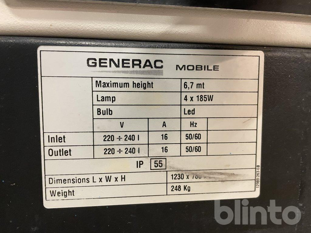 Torre de iluminación Linktower Generac T3: foto 8