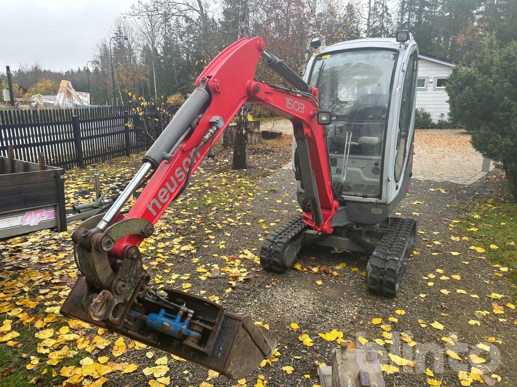 Neuson 1503 med redskap - Miniexcavadora: foto 2 Neuson 1503 med redskap - Miniexcavadora: foto 2