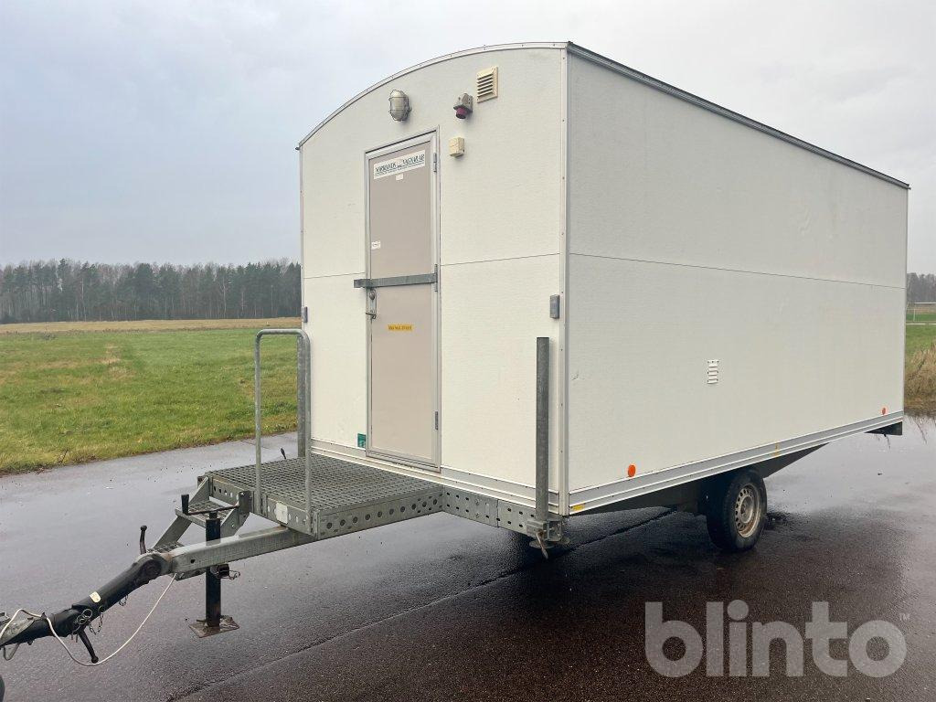 Norrlandsvagnar OM4-40 - Casa contenedor, Remolque: foto 1 Norrlandsvagnar OM4-40 - Casa contenedor, Remolque: foto 1