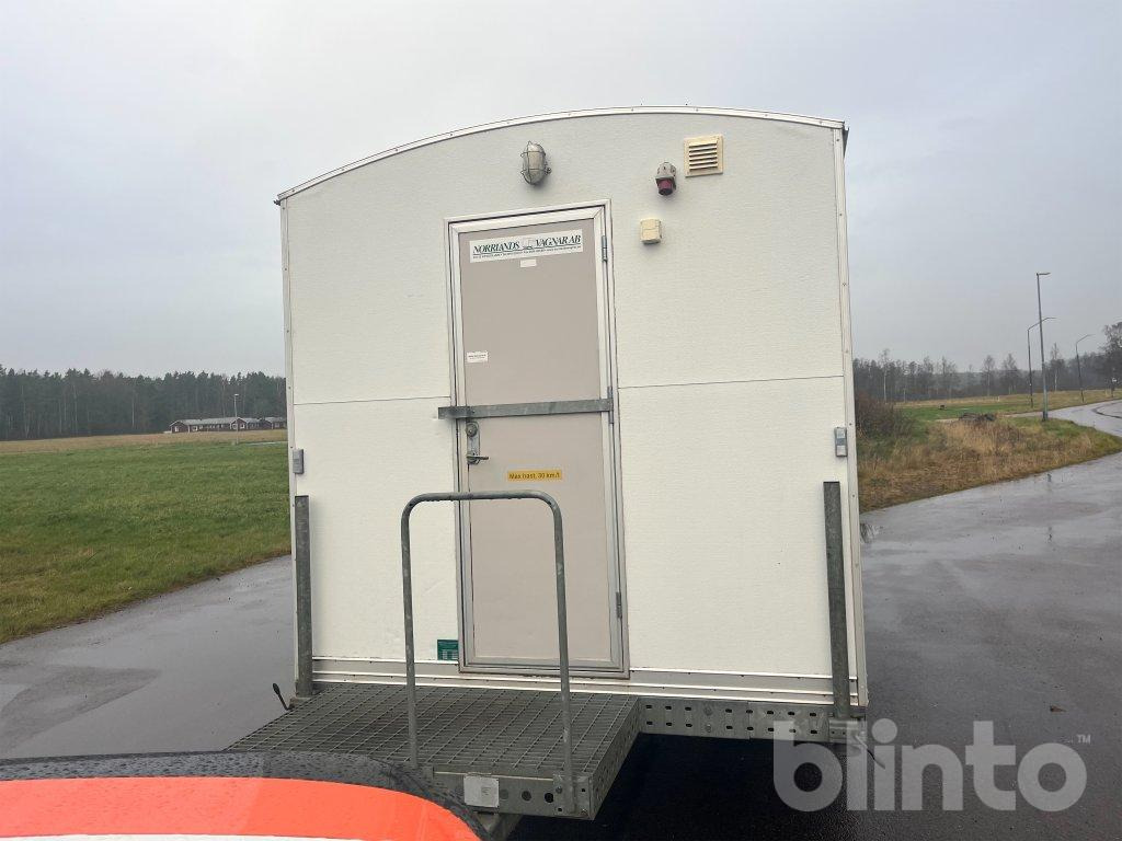 Norrlandsvagnar OM4-40 - Casa contenedor, Remolque: foto 2 Norrlandsvagnar OM4-40 - Casa contenedor, Remolque: foto 2