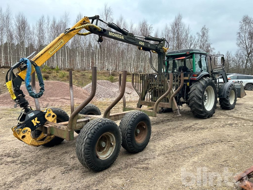 Tractor forestal, Remolque forestal VALMET 800: foto 8