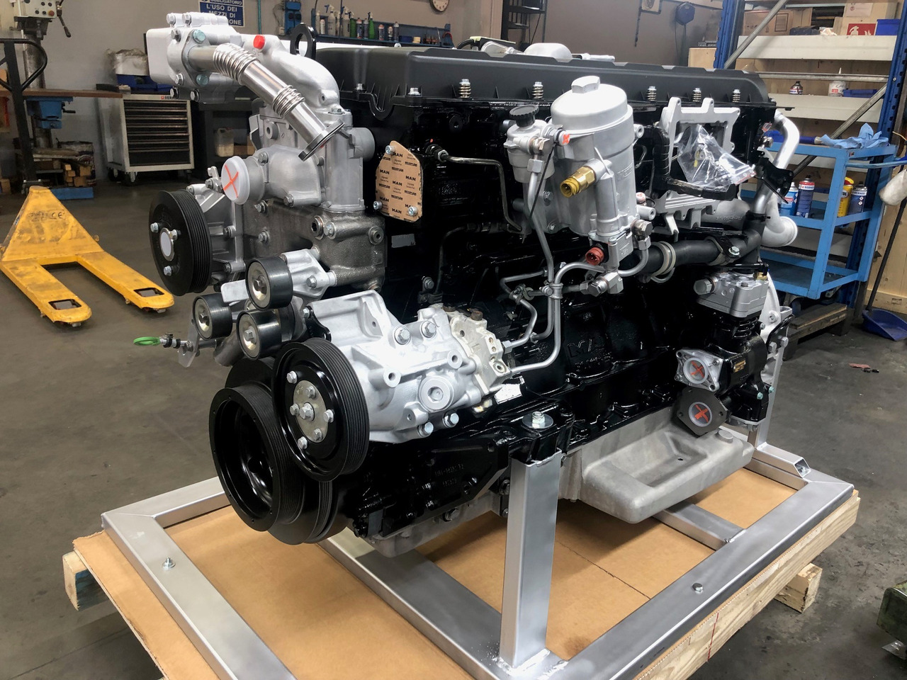 MOTORE MAN D2066LOH08 / MAN D2066 LOH08 - Motor: foto 5 MOTORE MAN D2066LOH08 / MAN D2066 LOH08 - Motor: foto 5