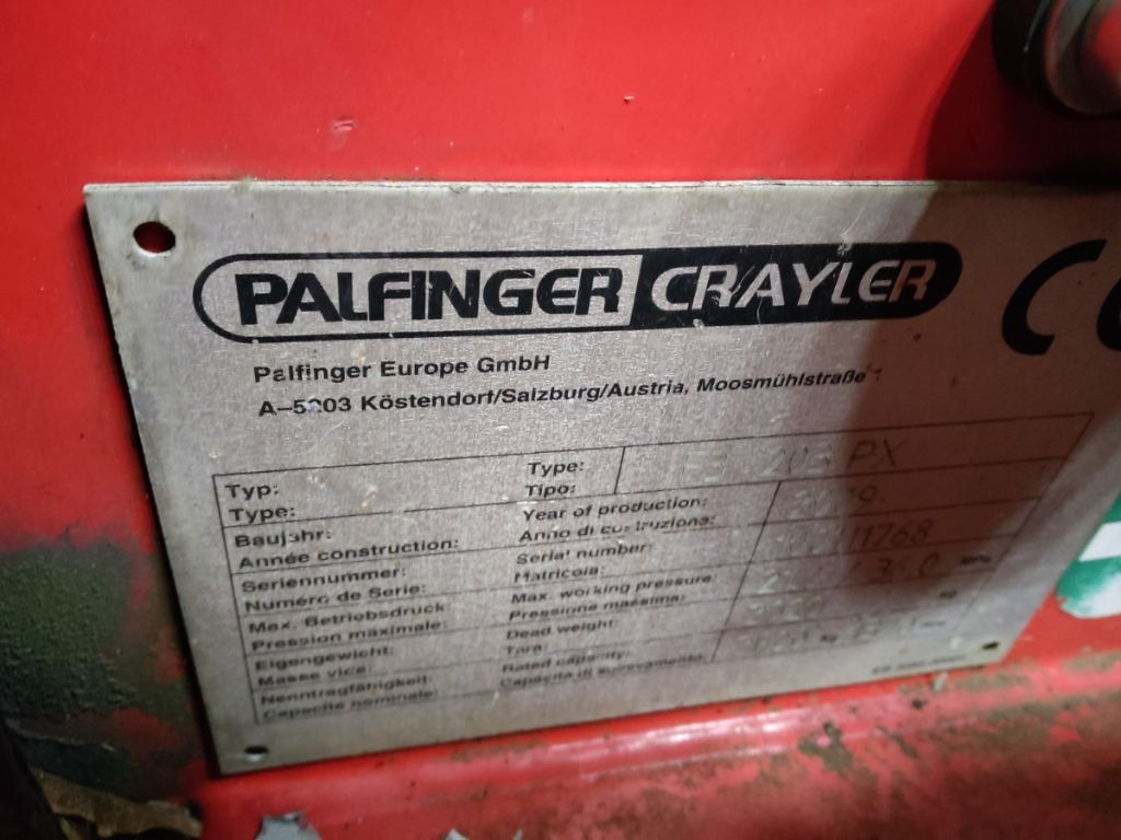 Palfinger F3-203PX - Carretilla elevadora diésel: foto 5 Palfinger F3-203PX - Carretilla elevadora diésel: foto 5
