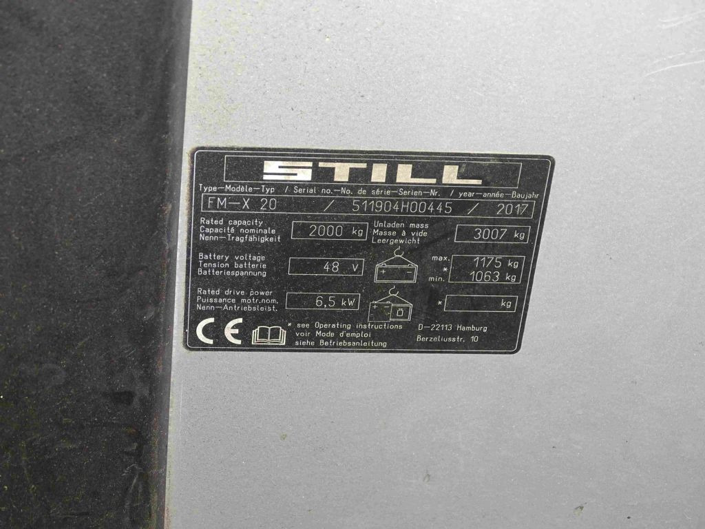 Still FM-X20 - Retráctil: foto 5 Still FM-X20 - Retráctil: foto 5