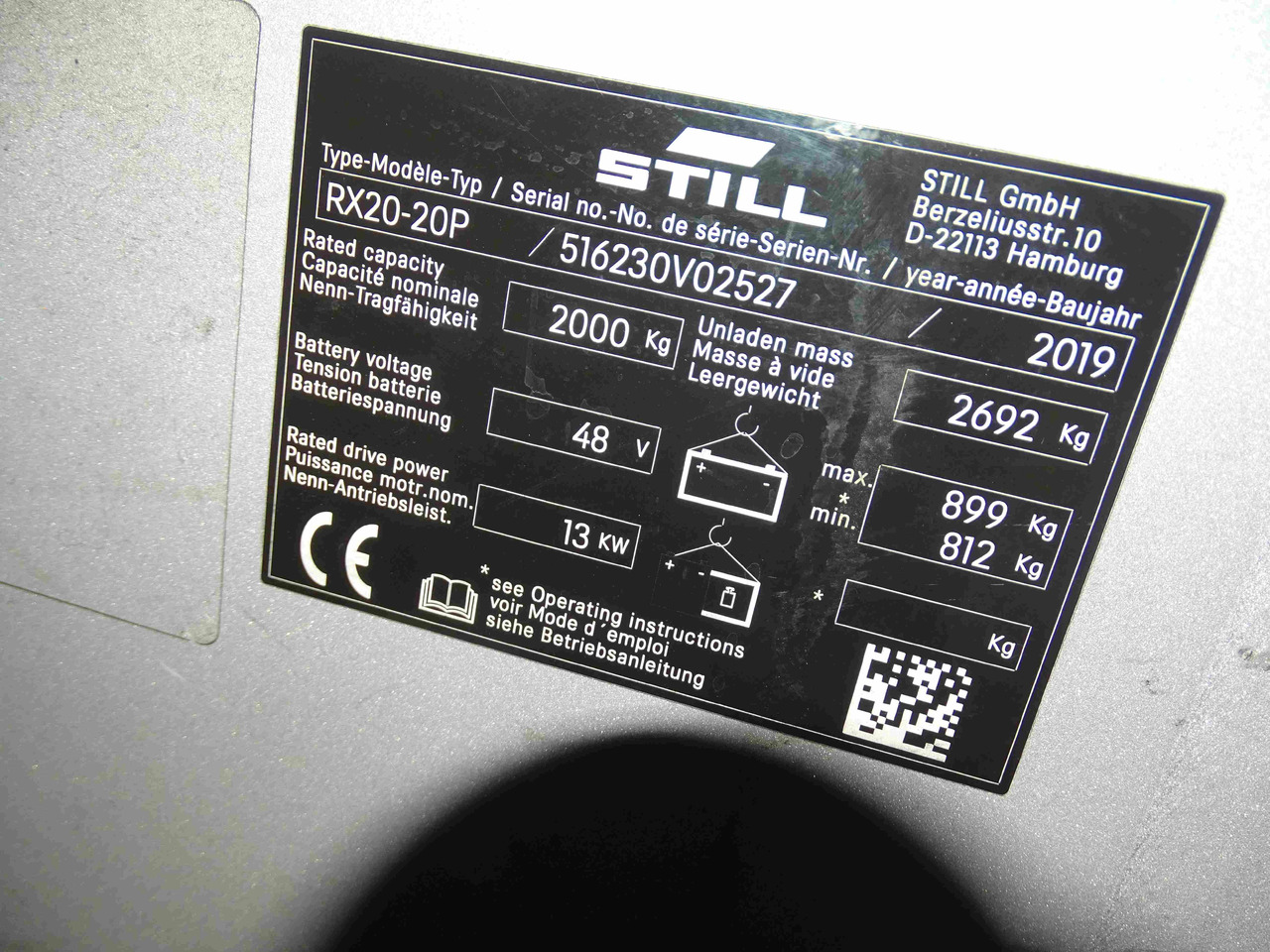 Still RX20-20P - Carretilla elevadora eléctrica: foto 5 Still RX20-20P - Carretilla elevadora eléctrica: foto 5
