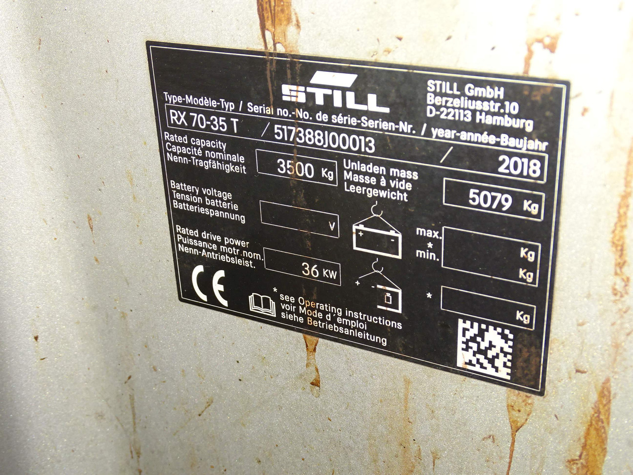 Still RX70-35T - Carretilla elevadora: foto 5 Still RX70-35T - Carretilla elevadora: foto 5