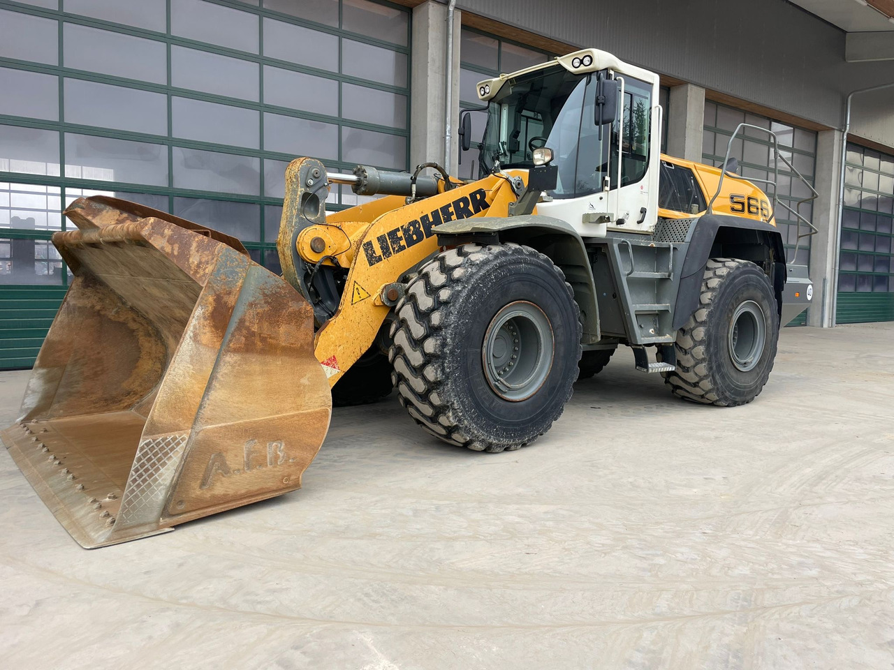 Liebherr L566 - Cargadora de ruedas: foto 2 Liebherr L566 - Cargadora de ruedas: foto 2