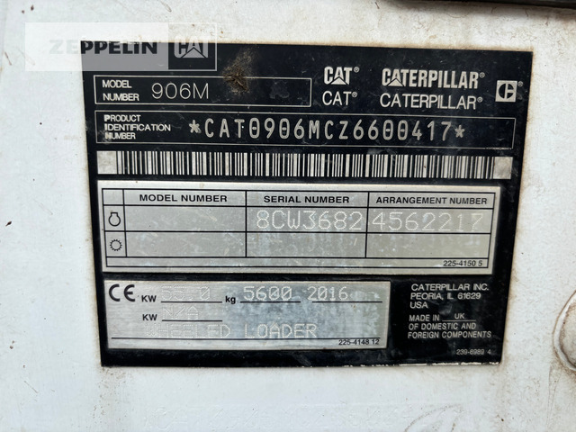 Cat 906M - Cargadora de ruedas: foto 4 Cat 906M - Cargadora de ruedas: foto 4