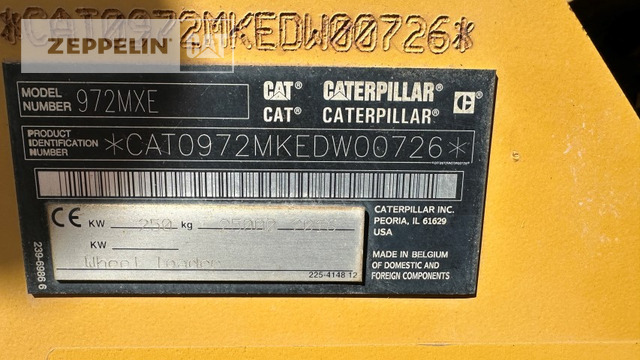 Cat 972MXE - Cargadora de ruedas: foto 5 Cat 972MXE - Cargadora de ruedas: foto 5