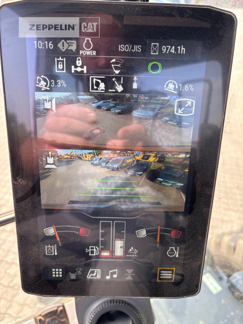 Excavadora de ruedas Cat M318-07A: foto 8