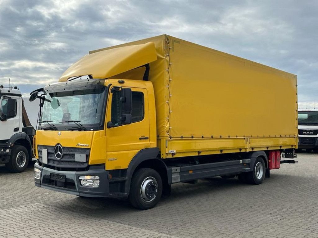 Mercedes-Benz Atego 1224 L Pritsche LBW - Camión lona: foto 1 Mercedes-Benz Atego 1224 L Pritsche LBW - Camión lona: foto 1