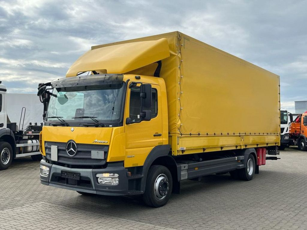 Mercedes-Benz Atego 1224 L Pritsche LBW LBW 1.5to - Camión caja abierta: foto 1 Mercedes-Benz Atego 1224 L Pritsche LBW LBW 1.5to - Camión caja abierta: foto 1
