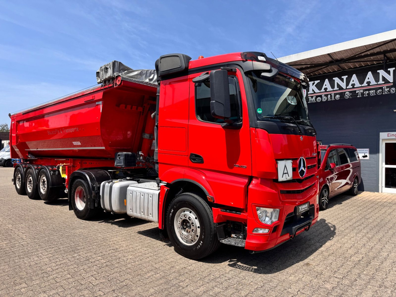 Mercedes-Benz 1846 Actros LS Kipphydraulik Alcoa TÜV NEU - Cabeza tractora: foto 1 Mercedes-Benz 1846 Actros LS Kipphydraulik Alcoa TÜV NEU - Cabeza tractora: foto 1