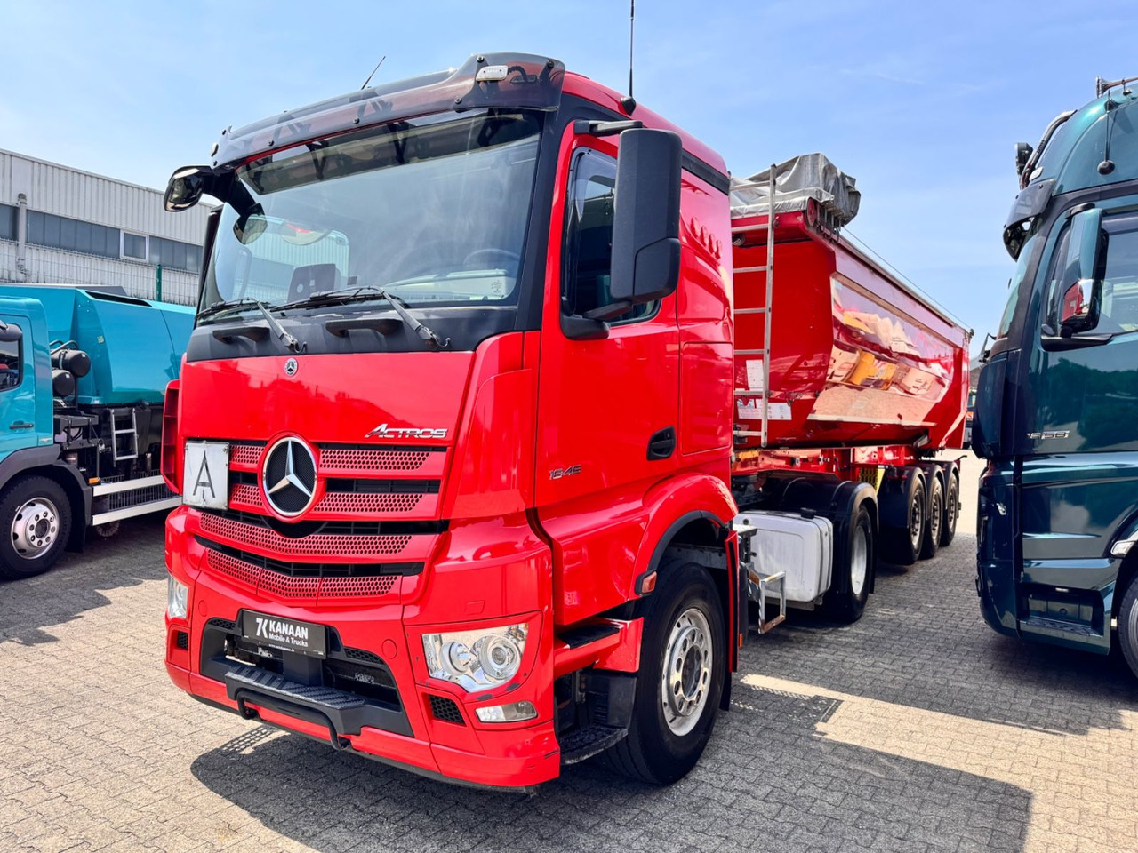 Mercedes-Benz 1846 Actros LS Kipphydraulik Alcoa TÜV NEU - Cabeza tractora: foto 2 Mercedes-Benz 1846 Actros LS Kipphydraulik Alcoa TÜV NEU - Cabeza tractora: foto 2