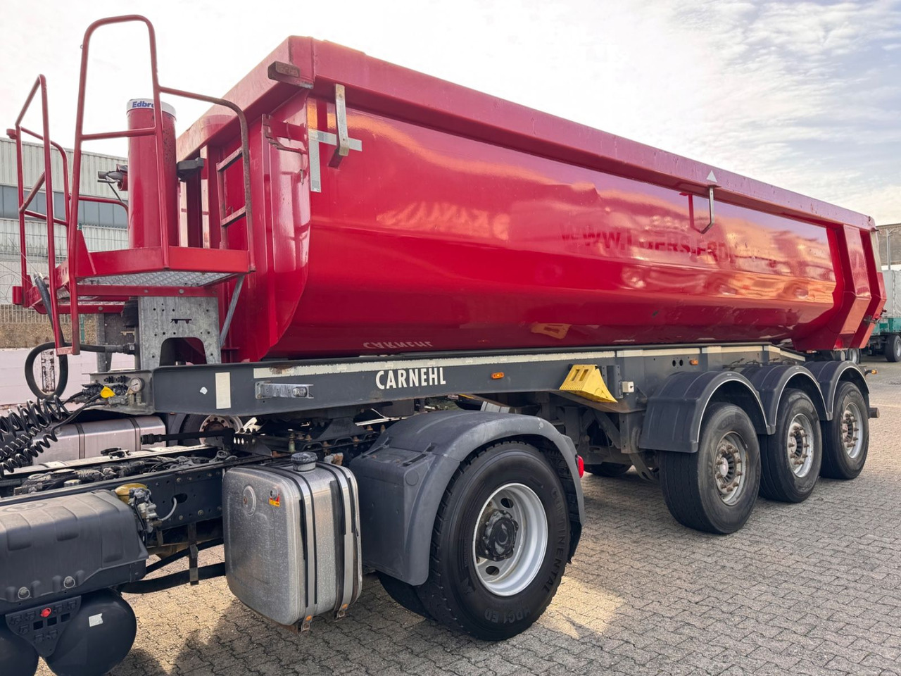 Carnehl CHKS /HH 24m³ HARDOX Stahlmulde Liftachse - Semirremolque volquete: foto 4 Carnehl CHKS /HH 24m³ HARDOX Stahlmulde Liftachse - Semirremolque volquete: foto 4