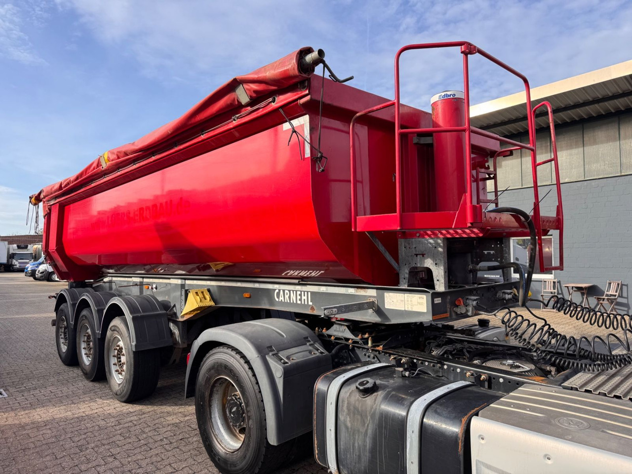 Carnehl CHKS /HH 24m³ HARDOX Stahlmulde Liftachse - Semirremolque volquete: foto 5 Carnehl CHKS /HH 24m³ HARDOX Stahlmulde Liftachse - Semirremolque volquete: foto 5