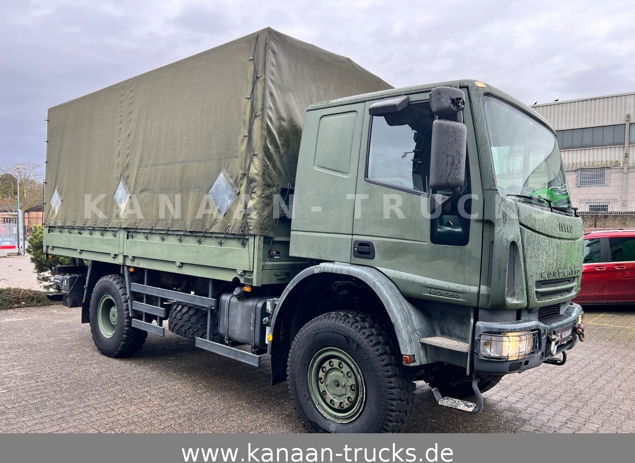 Iveco 140 E240 Eurocargo 4x4 Miltär Camper Expedition - Camión lona: foto 1 Iveco 140 E240 Eurocargo 4x4 Miltär Camper Expedition - Camión lona: foto 1