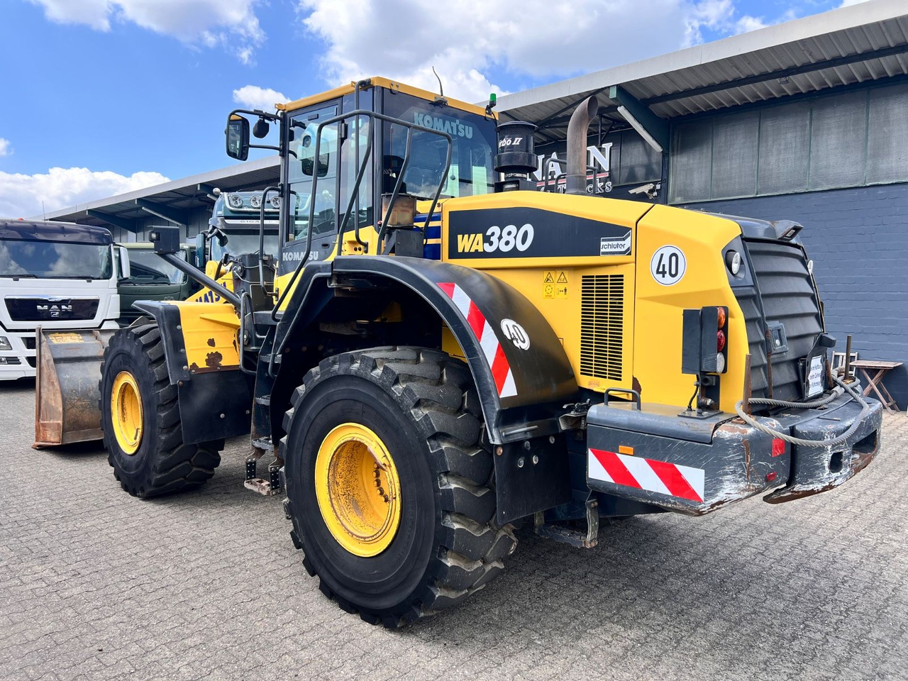 Komatsu WA 380-7 A Radlader Klima Waage nur 7.579h - Cargadora de ruedas: foto 1 Komatsu WA 380-7 A Radlader Klima Waage nur 7.579h - Cargadora de ruedas: foto 1