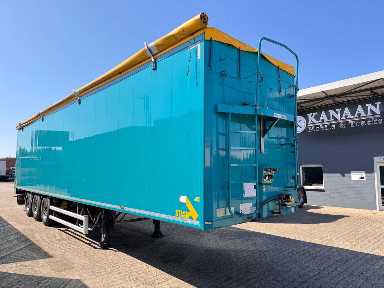 Stas S 300 ZX Walkingfloor Schubboden 2 x Vorhanden - Semirremolque piso movil: foto 2 Stas S 300 ZX Walkingfloor Schubboden 2 x Vorhanden - Semirremolque piso movil: foto 2