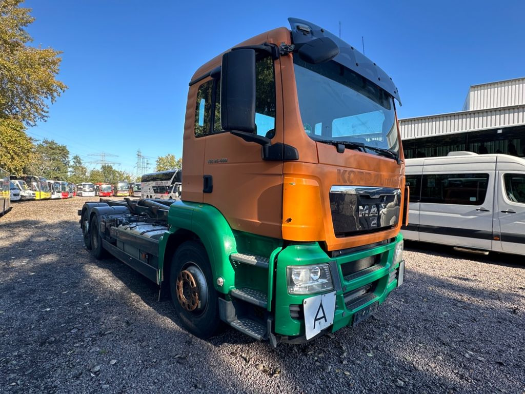 MAN TGS 26.400 6X2-2 BL Meille RK 20.70 Absetzkipper - Camión portacontenedor de cadenas: foto 5 MAN TGS 26.400 6X2-2 BL Meille RK 20.70 Absetzkipper - Camión portacontenedor de cadenas: foto 5